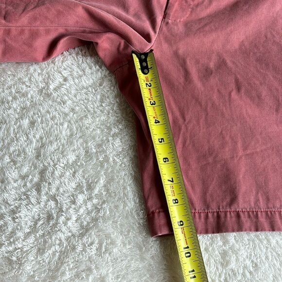 Peter Millar Salmon Golf Flat Front Pima Cotton Chino‎ Golf Pink Shorts Size 38 - Picture 3 of 6